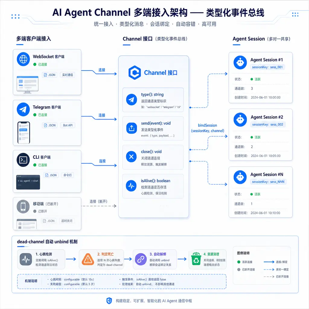 Channel多端接入架构