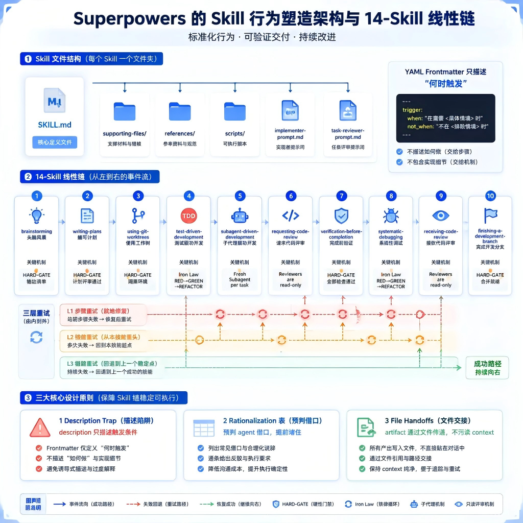AI研发流程深度解析(二):Superpowers深度拆解——Skill即行为塑造