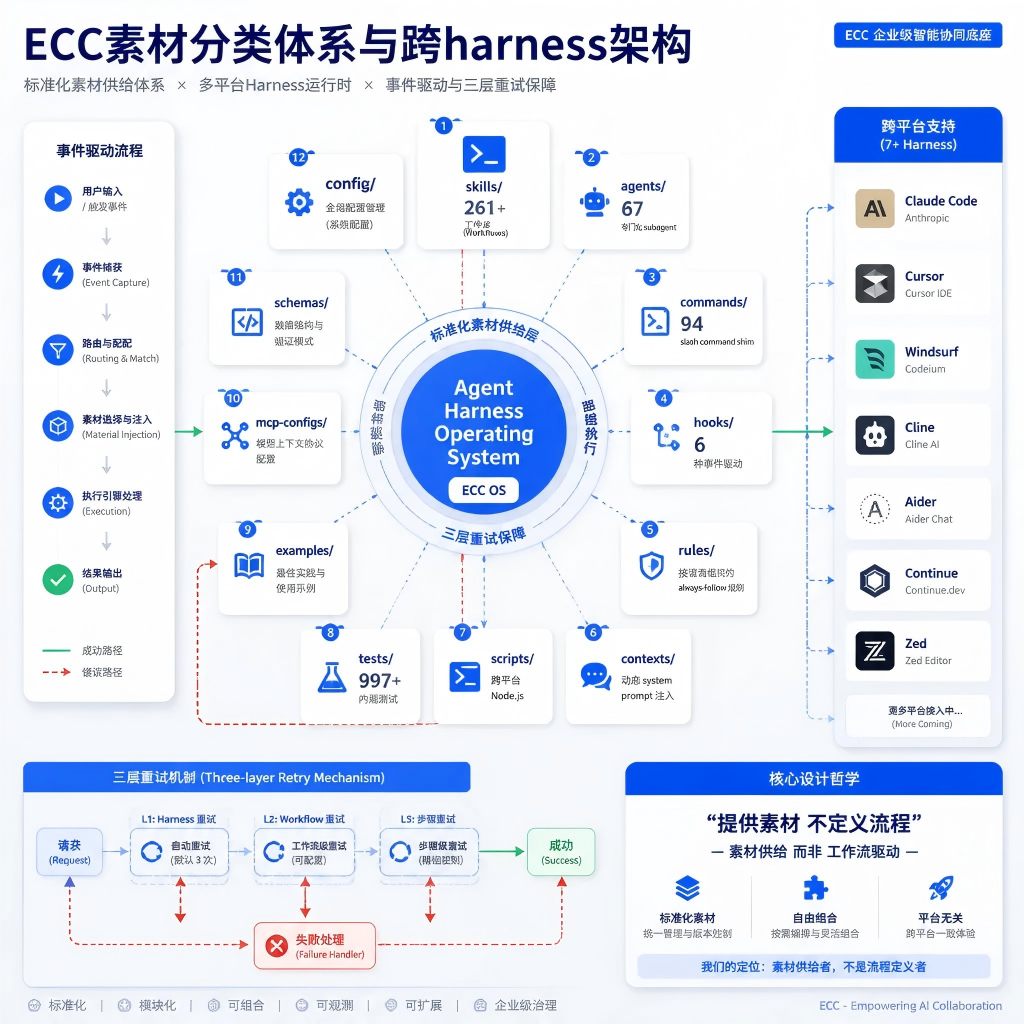 AI研发流程深度解析（四）：ECC深度拆解——Agent素材大全